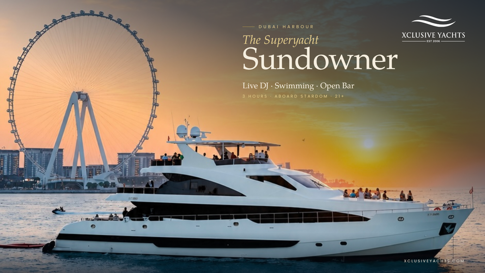 Xclusive Yacht's Superyacht Sundowner Party